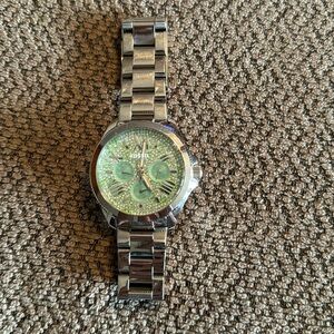 Fossil silver toned watch